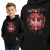 Bluza z kapturem dziecięca Patriotyczna  BÓG HONOR OJCZYZNA